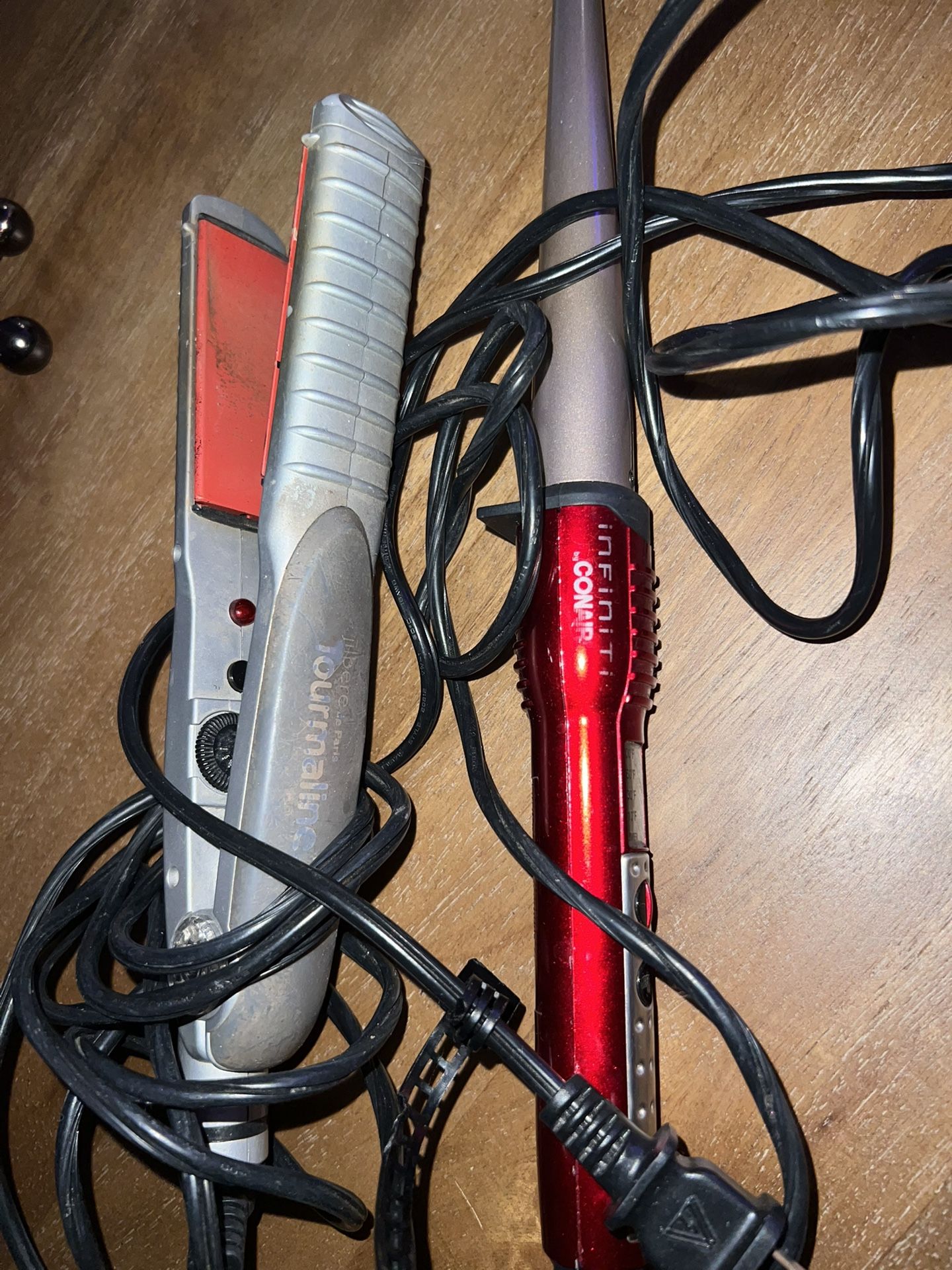 Hair Straightener And Curling Iron