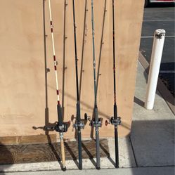 4 Conventional Fishing Combos 