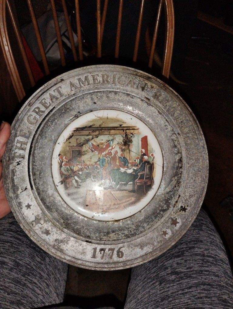 1776 Bicentennial Plate