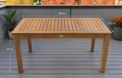 Outdoor Acacia Wood patio table