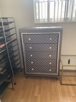 Dresser with Diamond Tufted Front negotiable