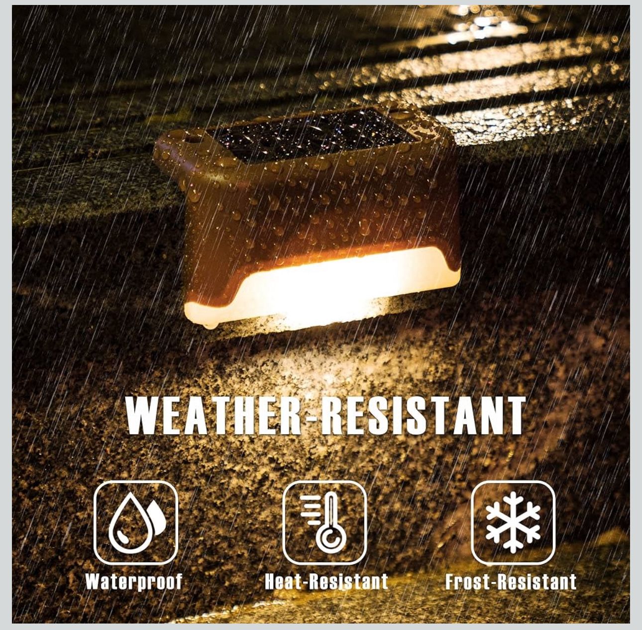 🌞 Light Up Your Outdoors with Style & Safety! (BLACK) 🌟