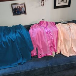 Women's 3 Pc Suits: Peach And Pink $50, 