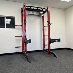 FREE DELIVERY - Heavy Duty Squat Rack - 3x3 Inch Posts - 11 Gauge Steel - Commercial Grade 