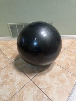 Black Exercise Stability Ball