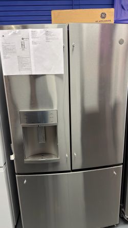 GE Profile ™ Series ENERGY STAR® 2211 Cu. Ft. Counter-Depth French-Door Refrigerator with Hands-Free