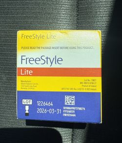 Freestyle Lite 100 Count Test Strips