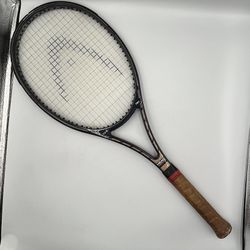 Vintage Head Graphite Pro tennis racquet From 80s. Made In Austria.