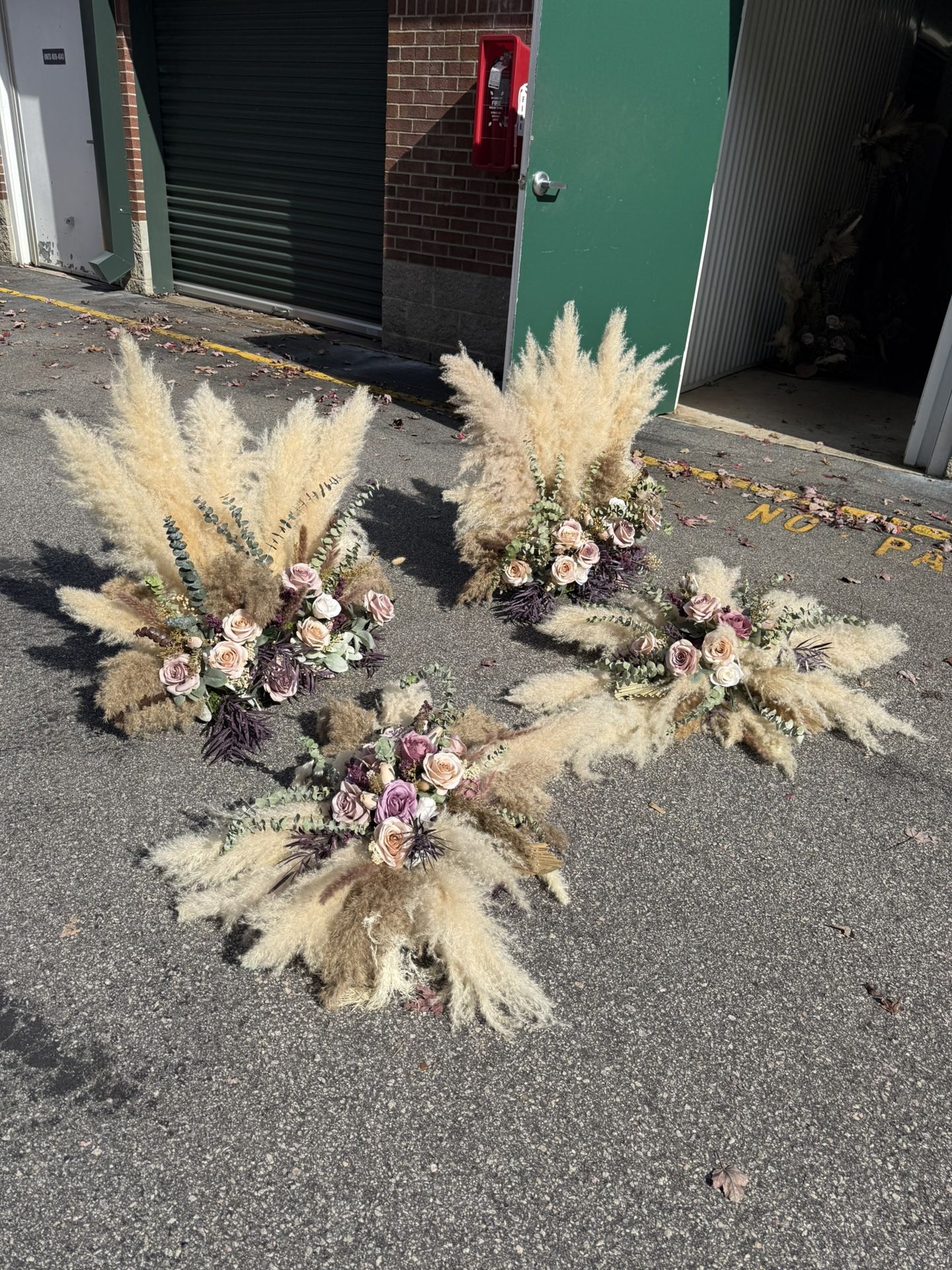 Papas Grass Floral Arrangements (Boho)
