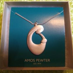 Amos Pewter Necklace