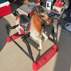 Vintage Hedstrom Spring Rocking Horse