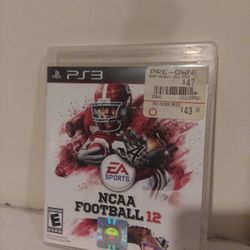 NCAA Football 12 Playstation 3
