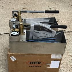 Wheeler-Rex Manual Test Pumps — Model 