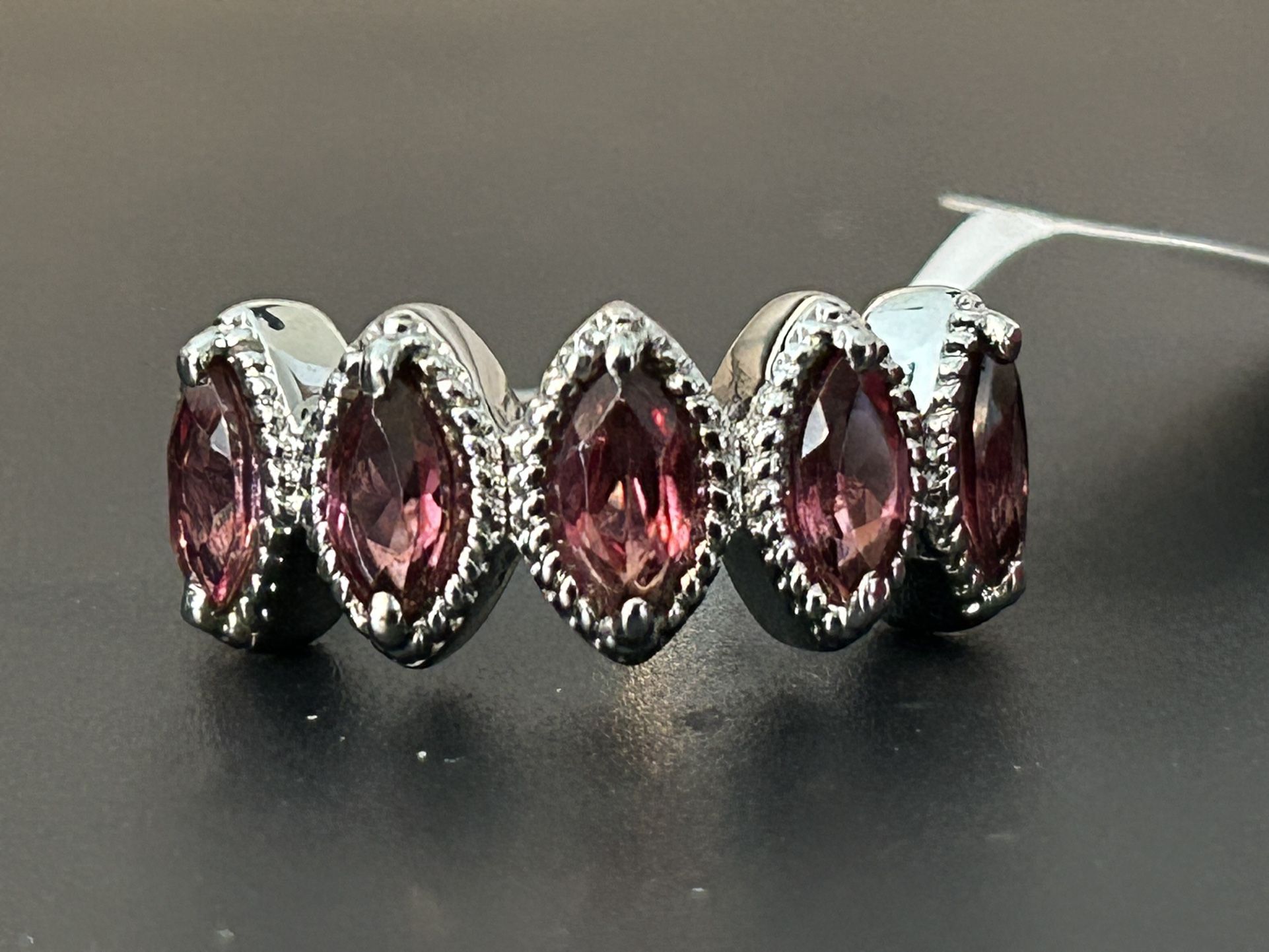 Orissa Stone Garnet Ring