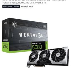 MSI NVIDIA GeForce RTX 5080 Ventus
