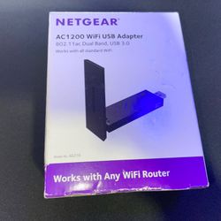 NETGEAR AC1200 USB WiFi Adapter (Model A6210)