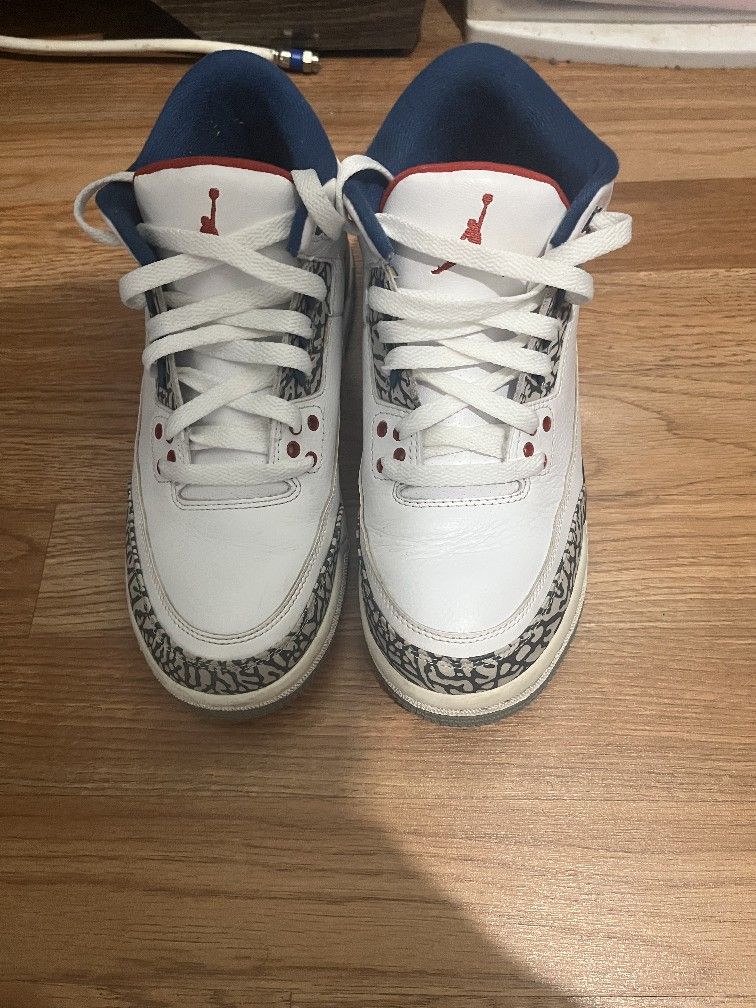 Air Jordan 3 Retro OG BG 'True Blue' 2016 - Size 6.5Y (Fits size 8 women)