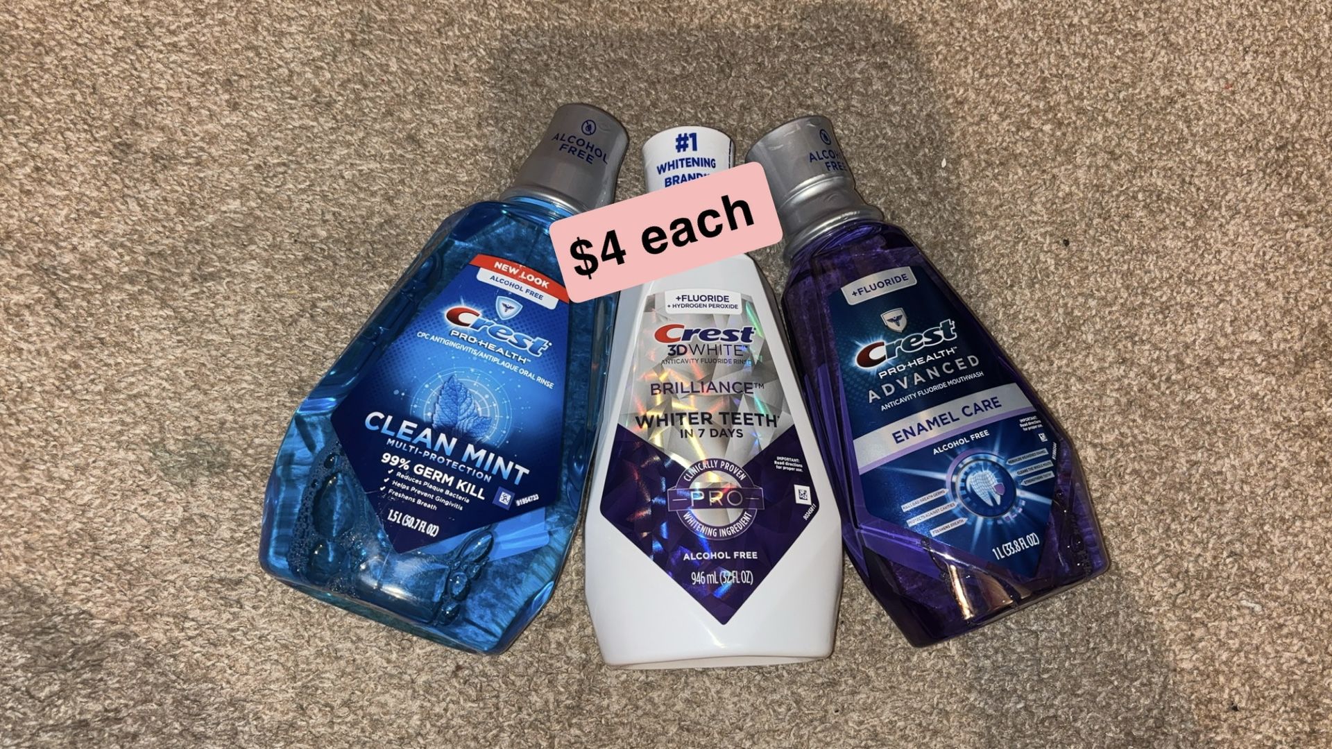 Crest Mouthwash 