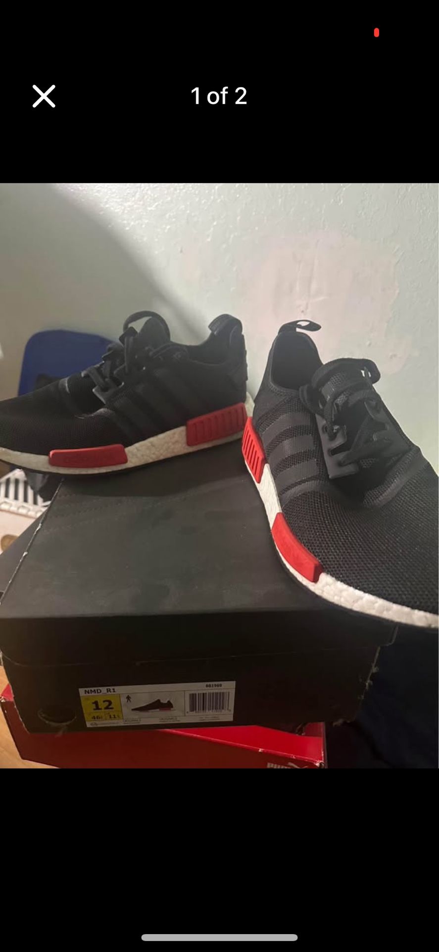 Nmd Adidas R1 Size 12