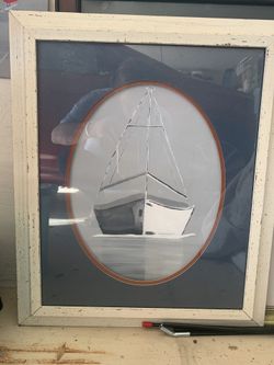 Painting Of Boat