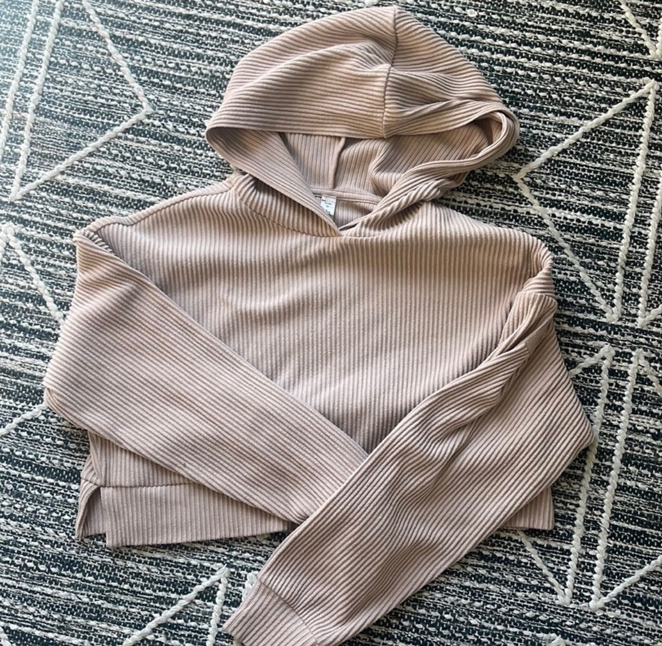 Alo Yoga Muse Hoodie Tan Gravel Heather - www.disolcolor.com