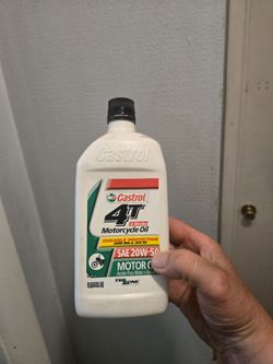 1 quarts of Castrol oil