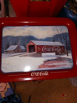 Old Coca-cola Metal Tray
