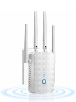 WiFi Extender Signal Booster: WiFi Repeater 2026 Upgraded Internet Booster
Internet Repeater with Ethernet Port,