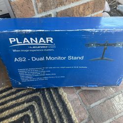 AS2 Planar Dual Monitor Stand NEW IN BOX
