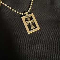 Chrome Hearts Framed Baby Fat Pendant