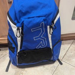 Brand New TYR Alliance Backpack 45 L, Royal/White