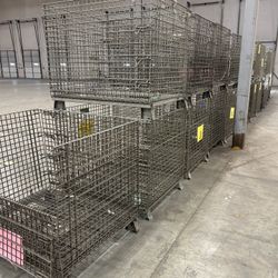 Collapsible Wire Container (without casters)