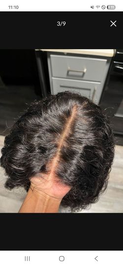 Deep Curly 9x6 Pre Bleached Tiny Knots Glueless Wig