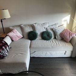 Beige couch (ikea Holmsund) 