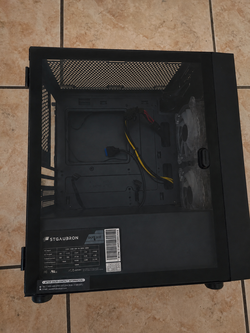 STGAUBRON Gaming PC Case + 500W PSU + RGB Fans & Fan Hub