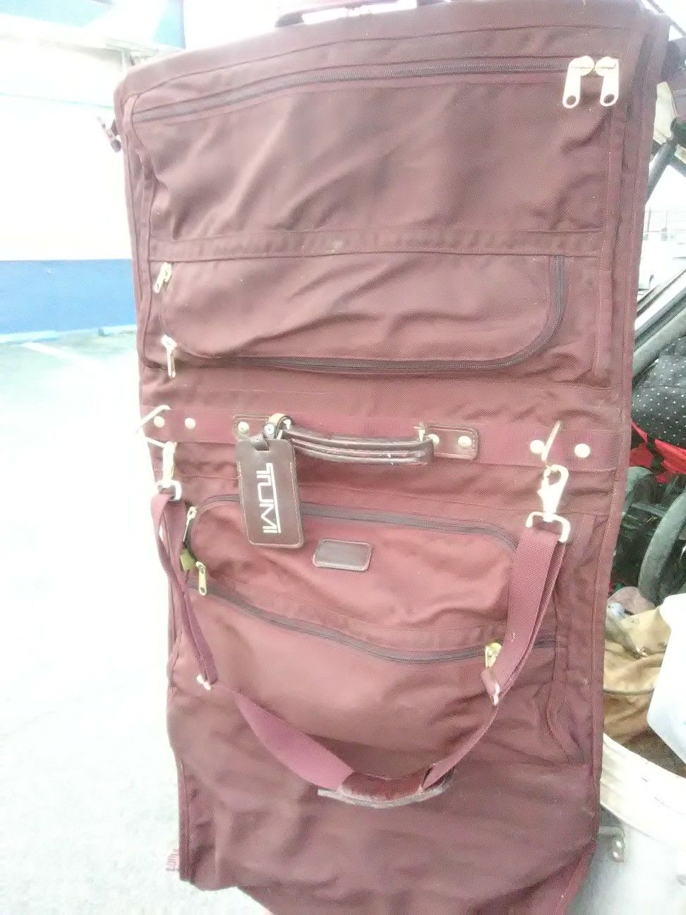 Tumi garment bag price lowered