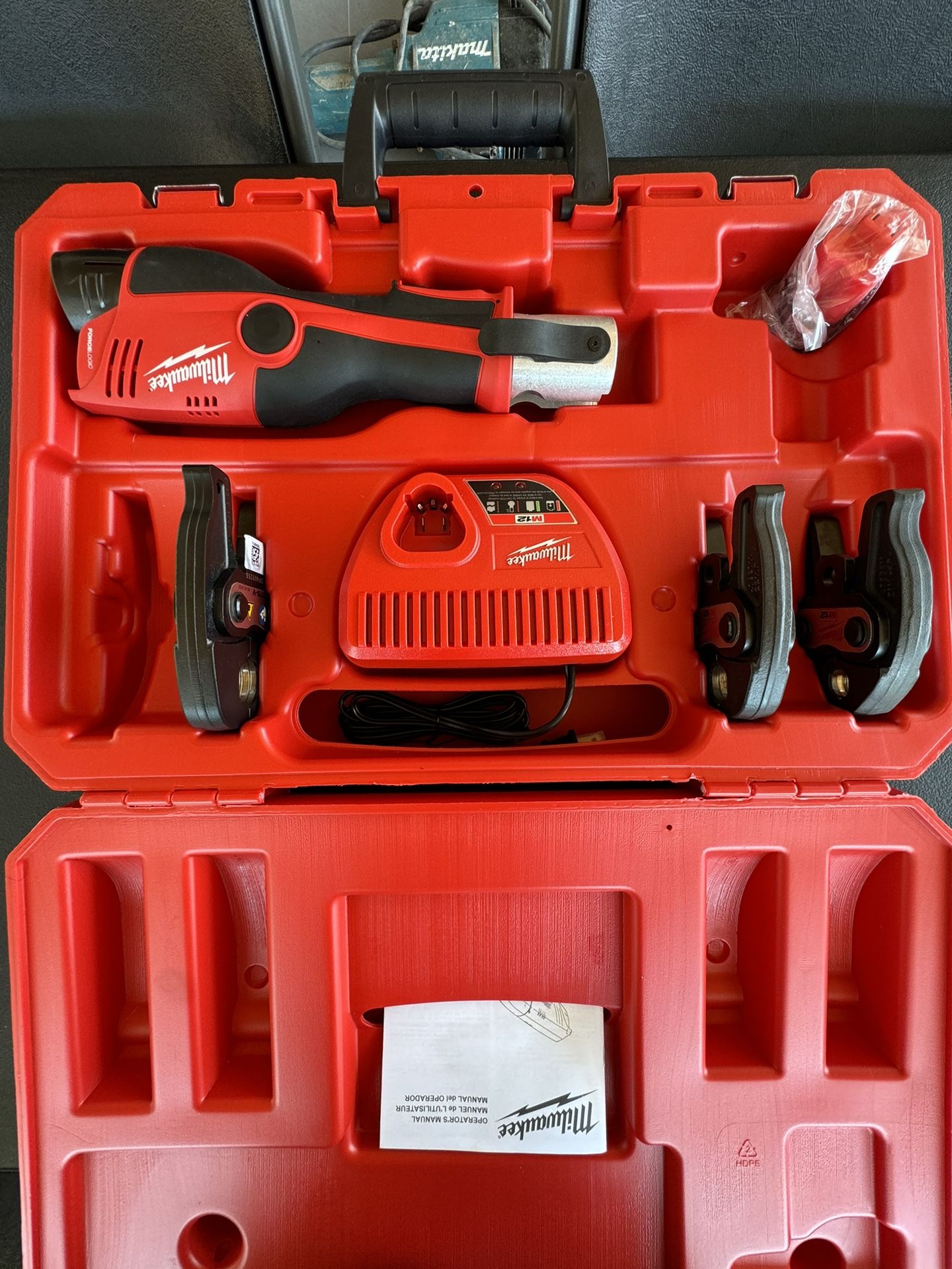 Milwaukee M12 Force Logic Press Tool 1/2”-1” Kit - 2473-22 - New/Open