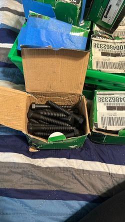 Lot of 18 Boxes Hillman Deck Bolts / Lag Screws 1/2" x 4" (25 count per box)
