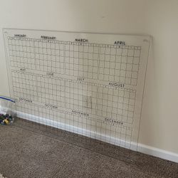 Acrylic Wall Calendar (3ftx4ft)