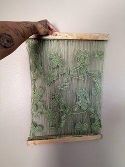Crotchet wall art