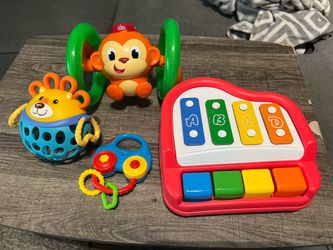 Baby Toy Bundle – Learning & Sensory Toys (4 Pieces)
