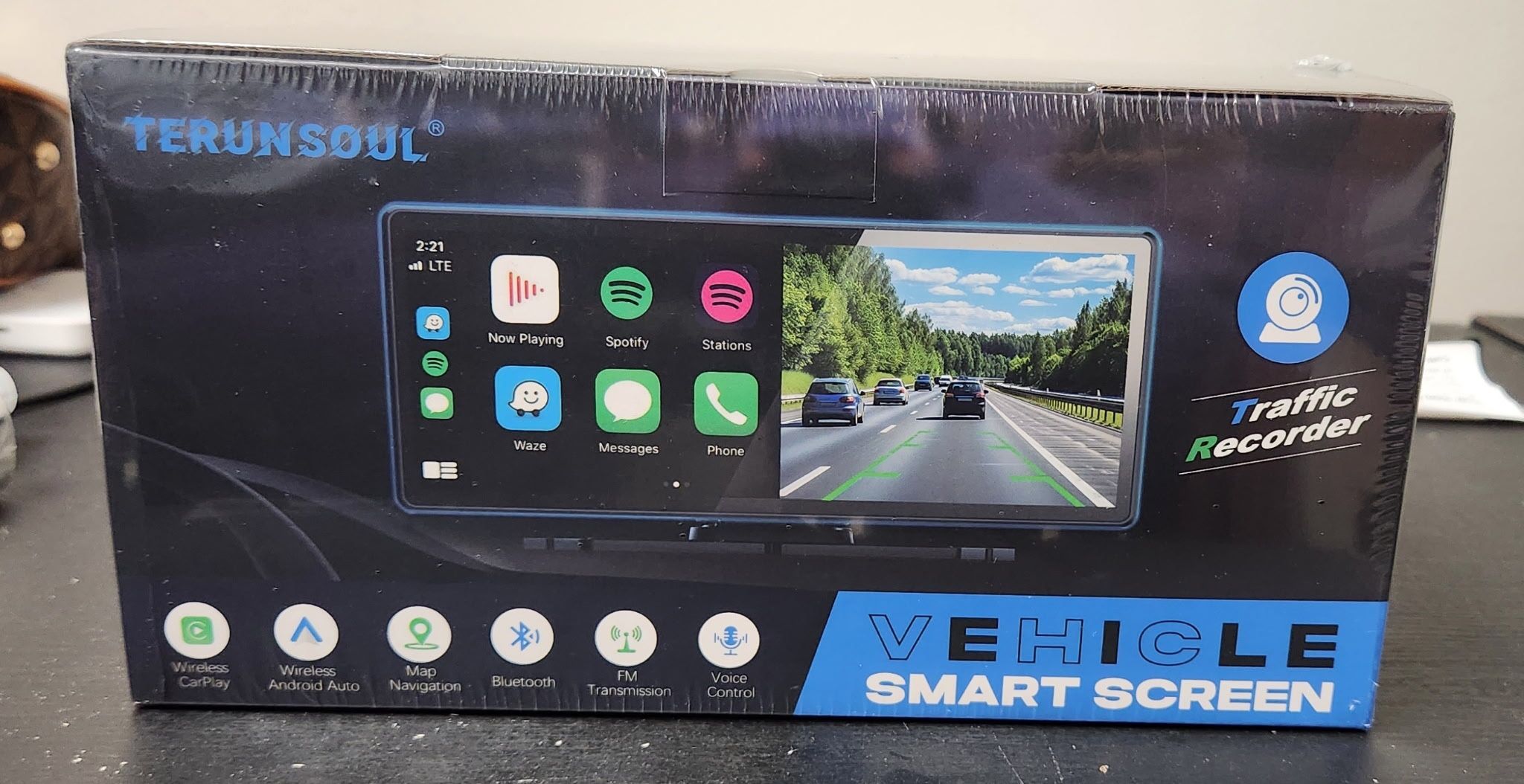 Ternusoul Vehicle Smart Screen Traffic Recorder