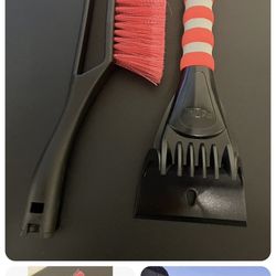 REACH 24" Snow Brush with Foam Grip Mallory 530 RED