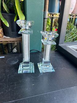 Candlestick holder set 7 Dlrs