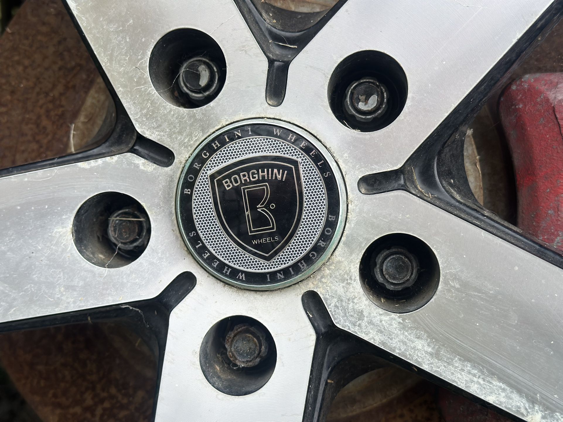 Five Lug 20in Borghini Rims Fits Mustang