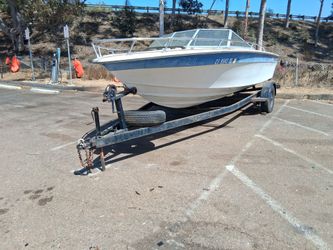 Boat and trailer