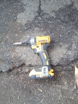DeWalt 20vMAX Impact drill