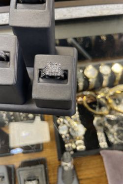 White Gold Plated Ring But Solid Silver