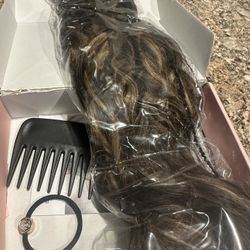 Gorgeous 24 In Clip In Long Brown Hair Extensions 