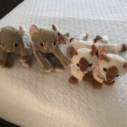 Beanie Babies Scat. & Snip